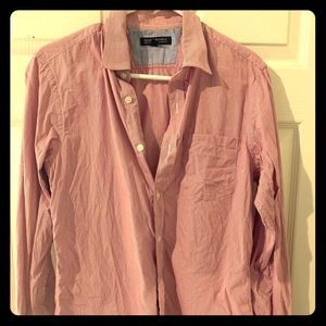 Banana Republic soft wash tailored fit shirt